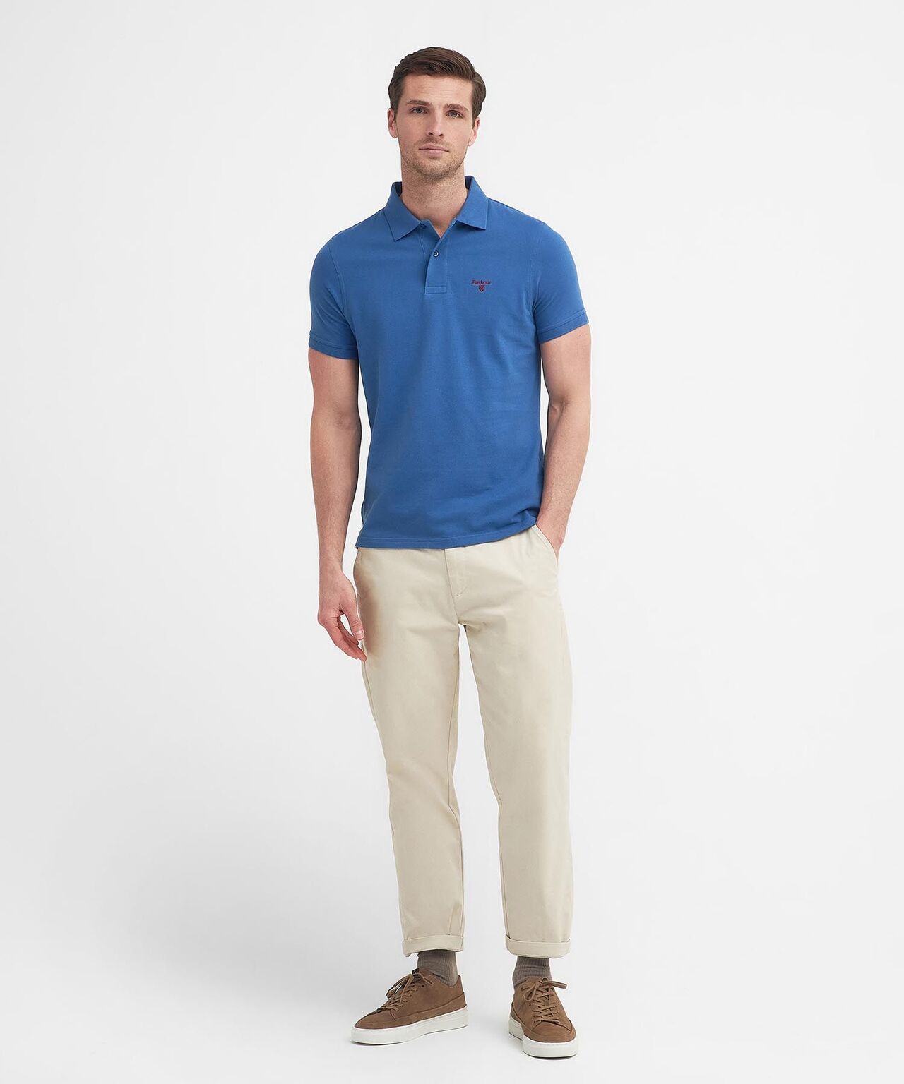 Barbour Leichtes Sportpolo | Blau