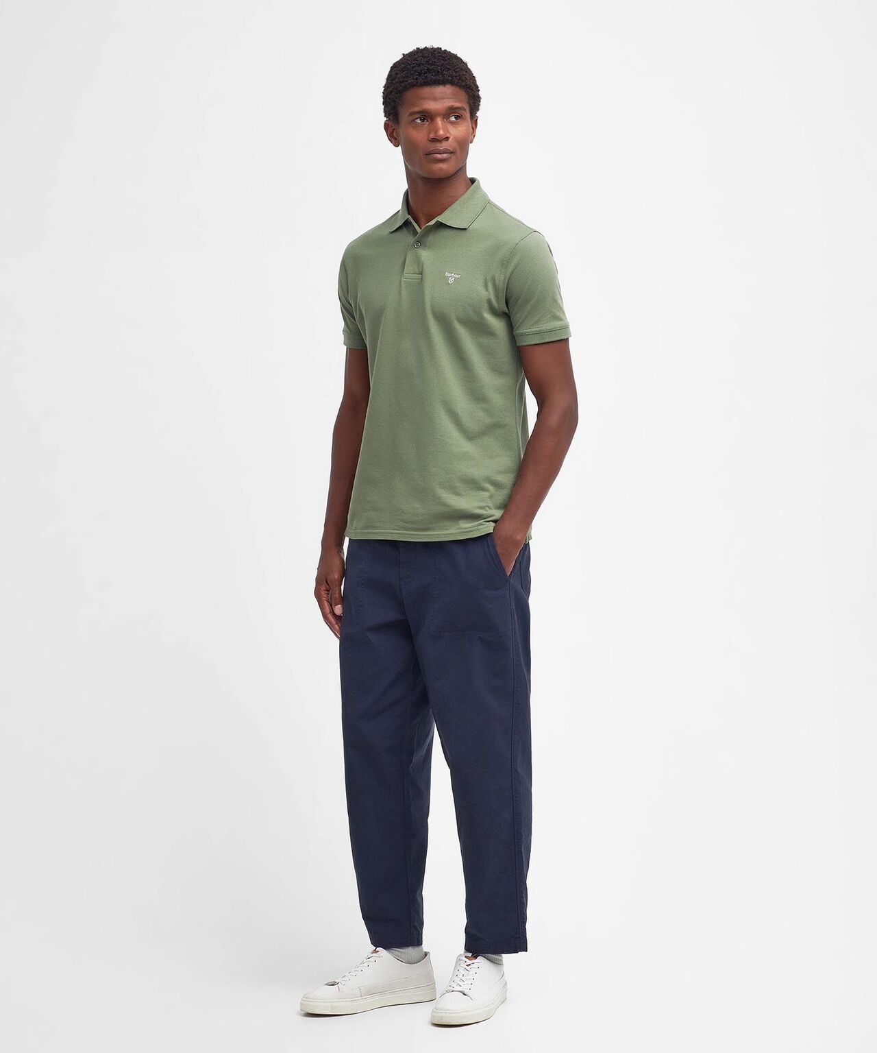 Barbour Leichtes Sportpolo | Grün