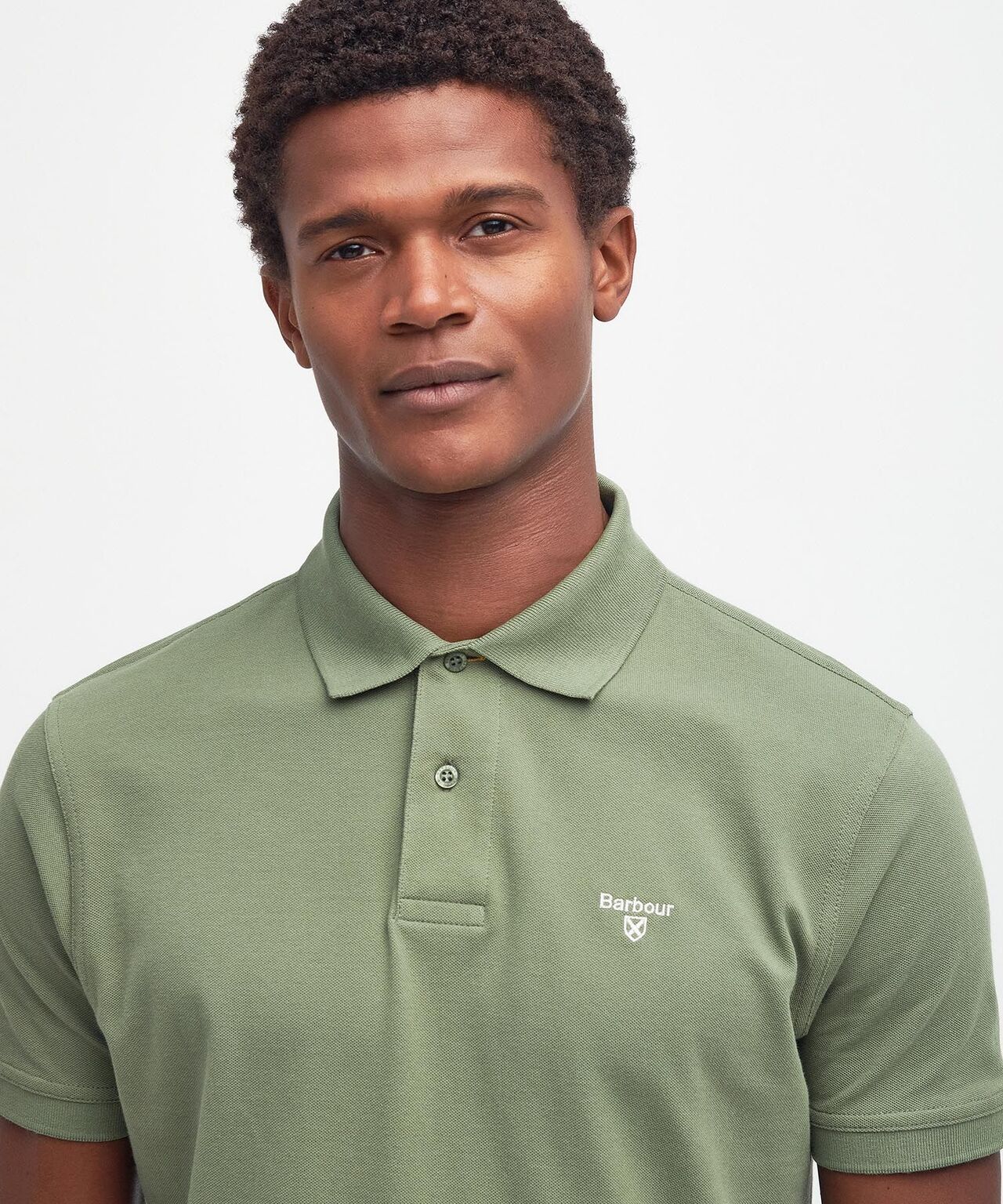 Barbour Leichtes Sportpolo | Grün