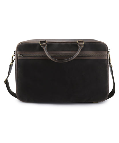 Harris Tweed Briefcase | Navy Bruin