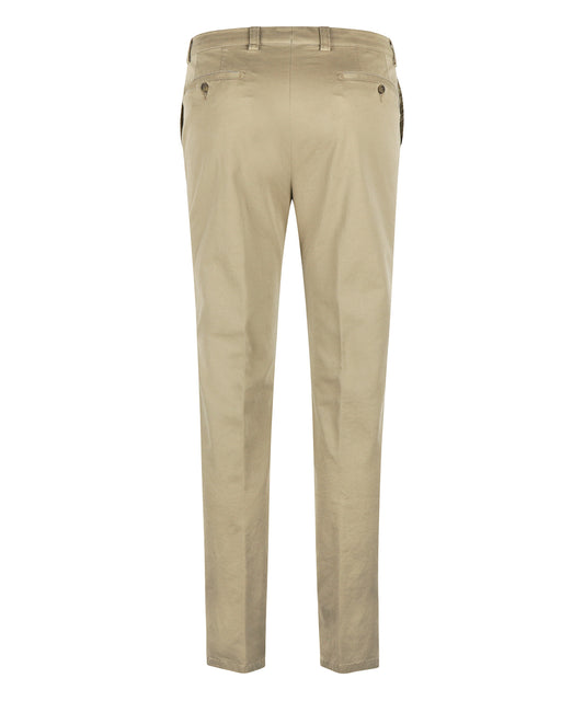 Leeds Cotton Trousers | Brown