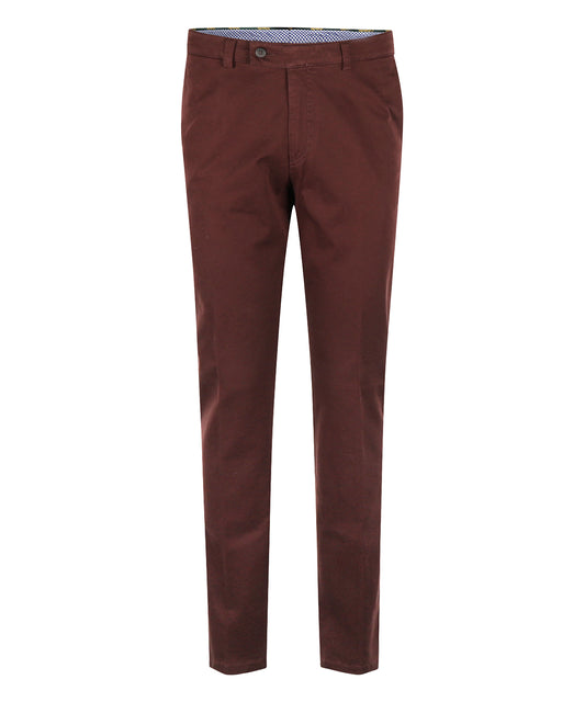 Leeds Cotton Trousers | Red