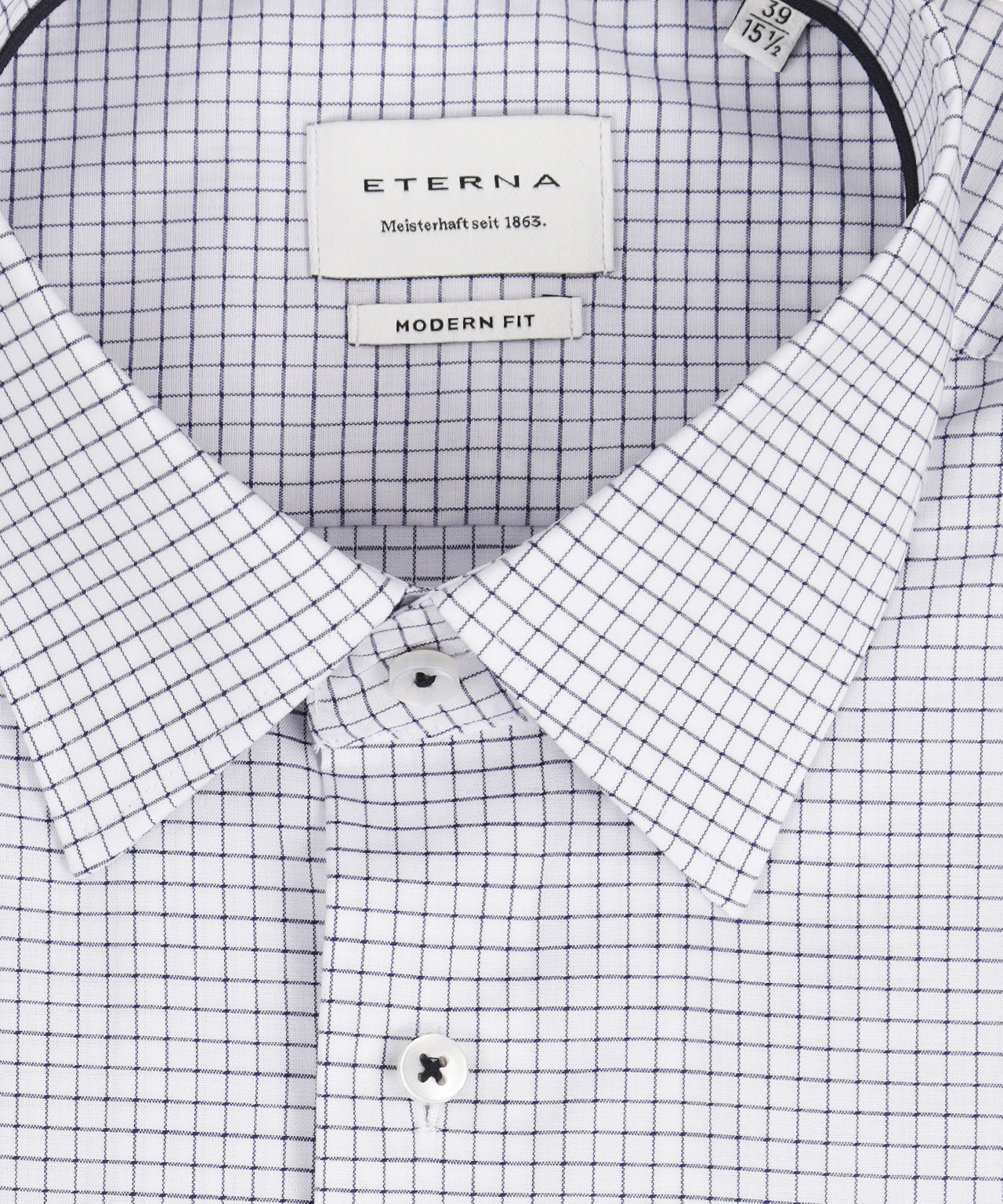 Eterna Hemd, moderne Passform | Blau
