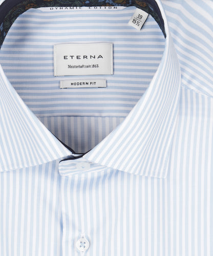 Eterna Hemd, moderne Passform | Blau