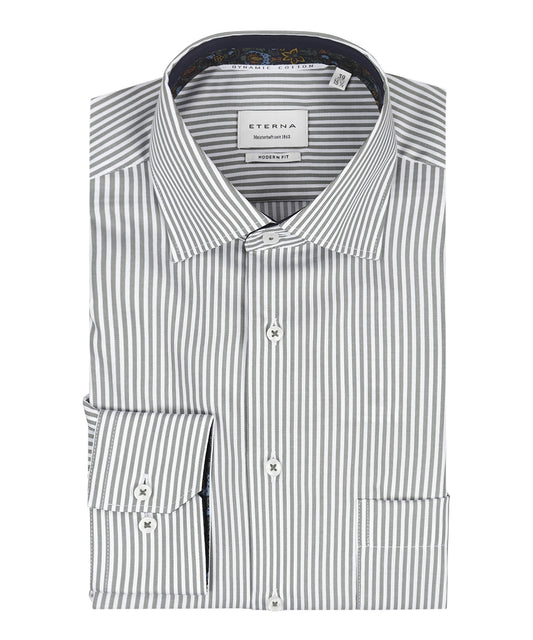 Eterna Shirt Modern Fit | Green
