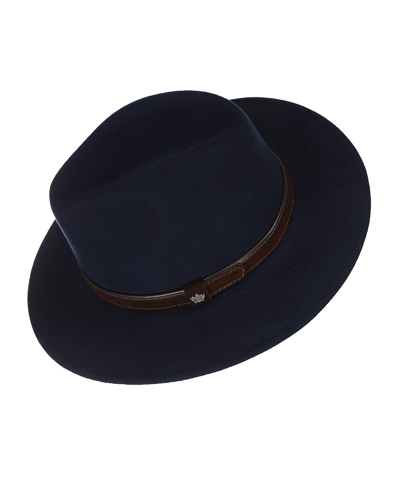 Hut aus Wollfilz | Marineblau