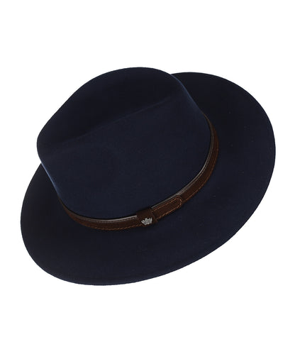 Hut aus Wollfilz | Marineblau
