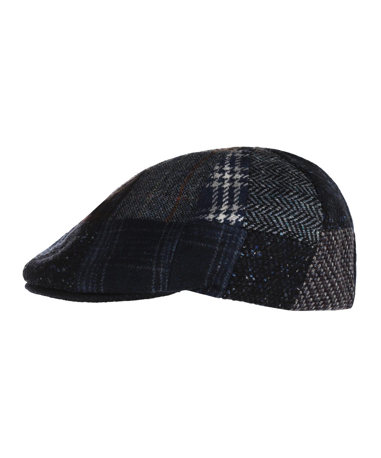 Patchwork-Kappe | Blau