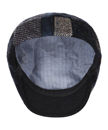 Patchwork-Kappe | Blau