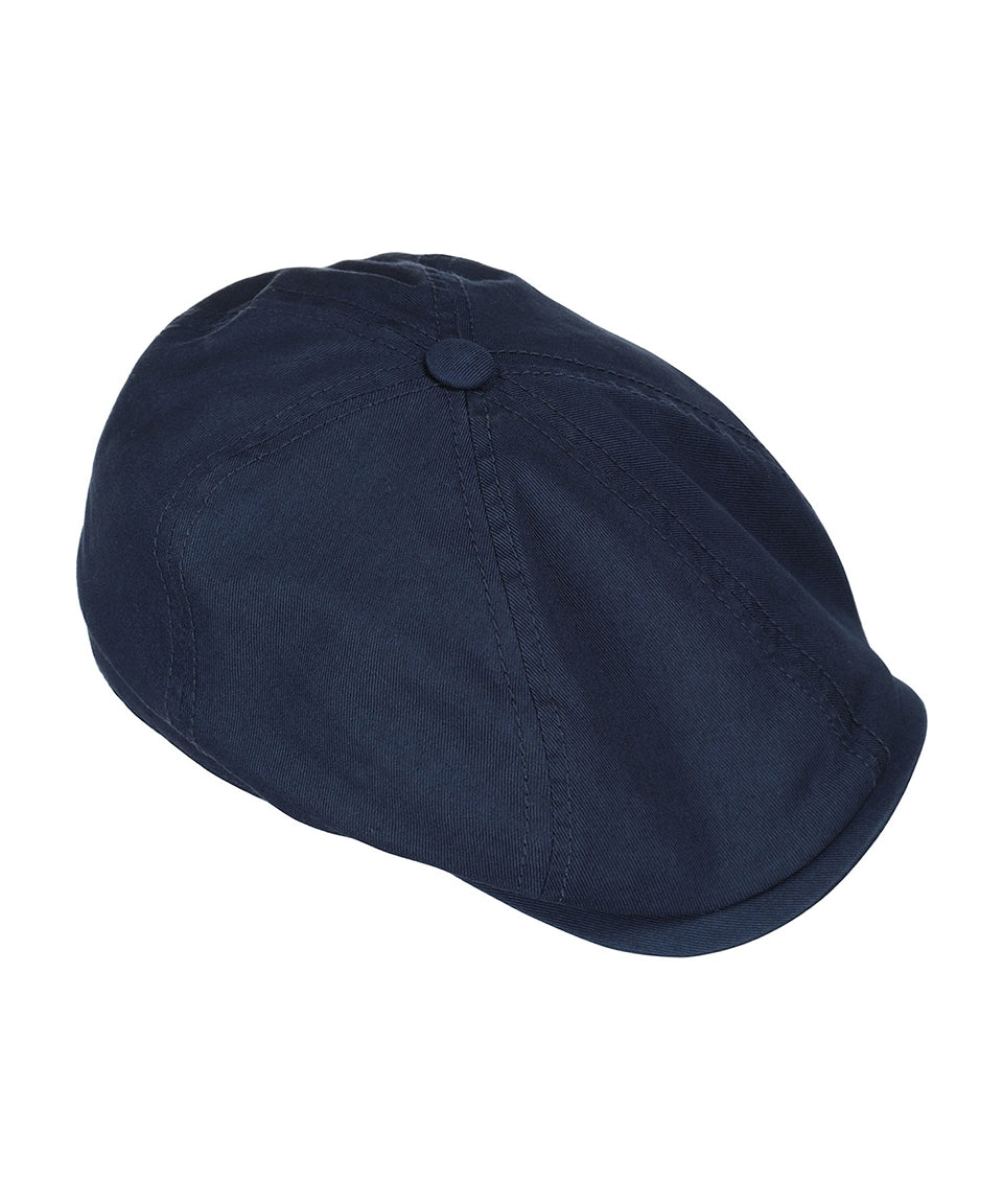 6-Panel-Cap aus Baumwoll-Twill | Marineblau