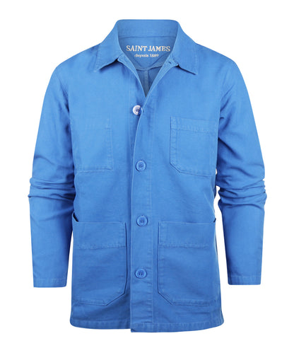 Saint James Sirocco Overshirt | Blue
