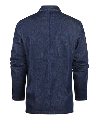 Saint James Sirocco Overshirt | Denimblau