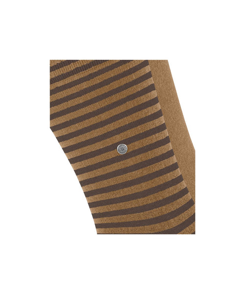 Burlington Sok Everyday Stripe 2-pack | Bruin