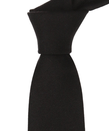 Tie Scottish Plaid | Black
