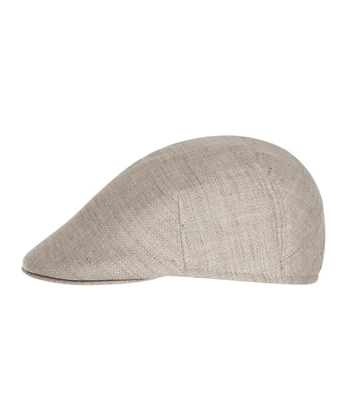 Soft Cap Linnen/Katoen | Bruin