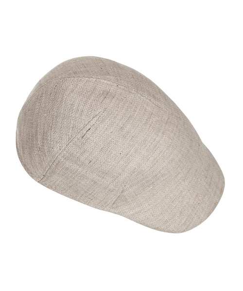 Soft Cap Linnen/Katoen | Bruin