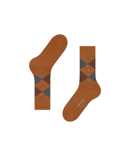 Burlington Edinburgh Men's Socks | Brown