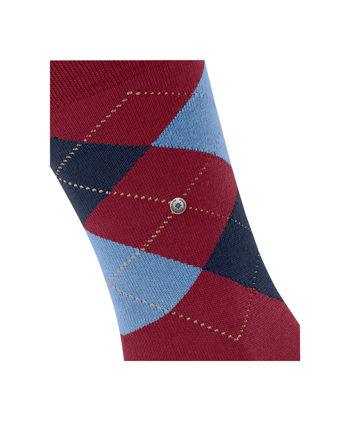 Edinburgh Sok | Flash Orange diamond check