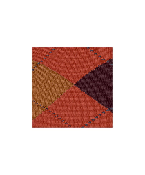 Burlington Edinburgh Heren Sokken | Rood