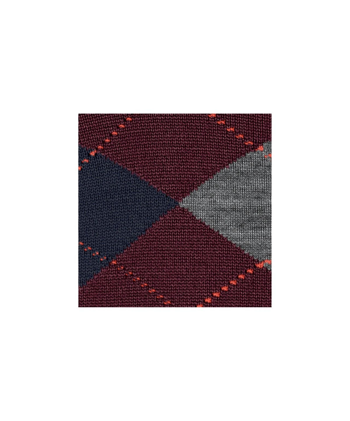 Burlington Edinburgh Herrensocken | Rot