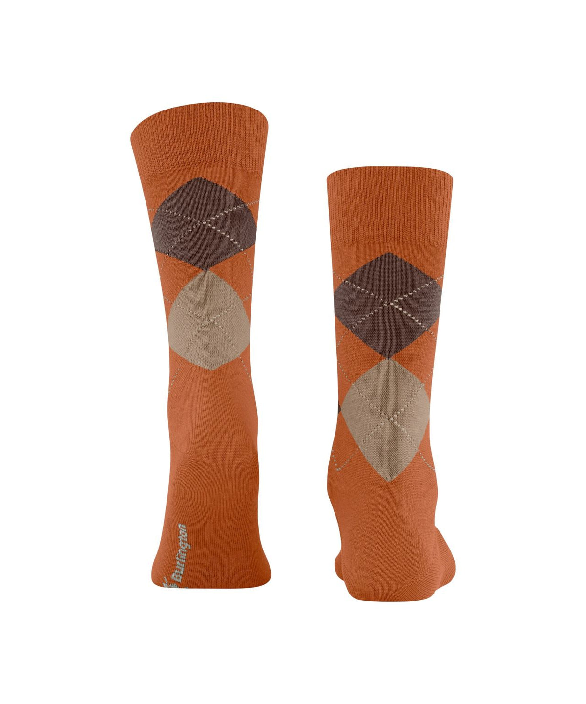 Edinburgh Sok | Marigold diamond check
