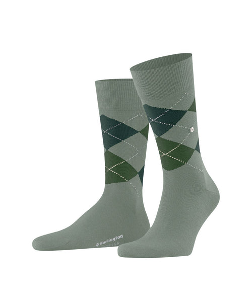 Burlington Edinburgh Heren Sokken | Groen