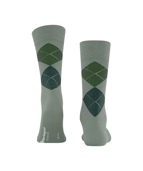 Burlington Edinburgh Heren Sokken | Groen