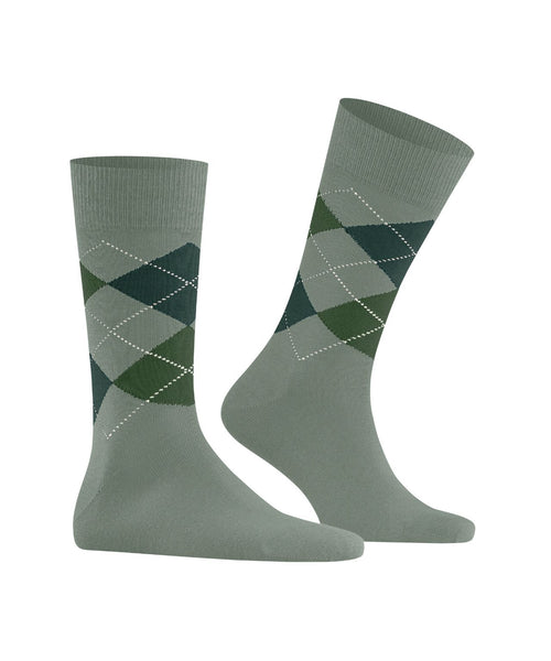Burlington Edinburgh Heren Sokken | Groen