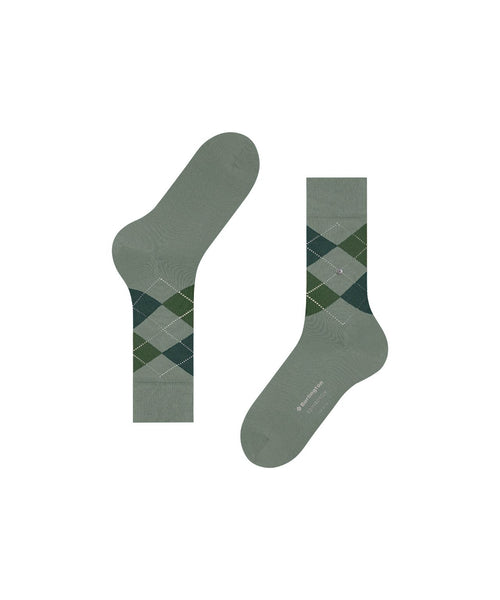 Burlington Edinburgh Heren Sokken | Groen