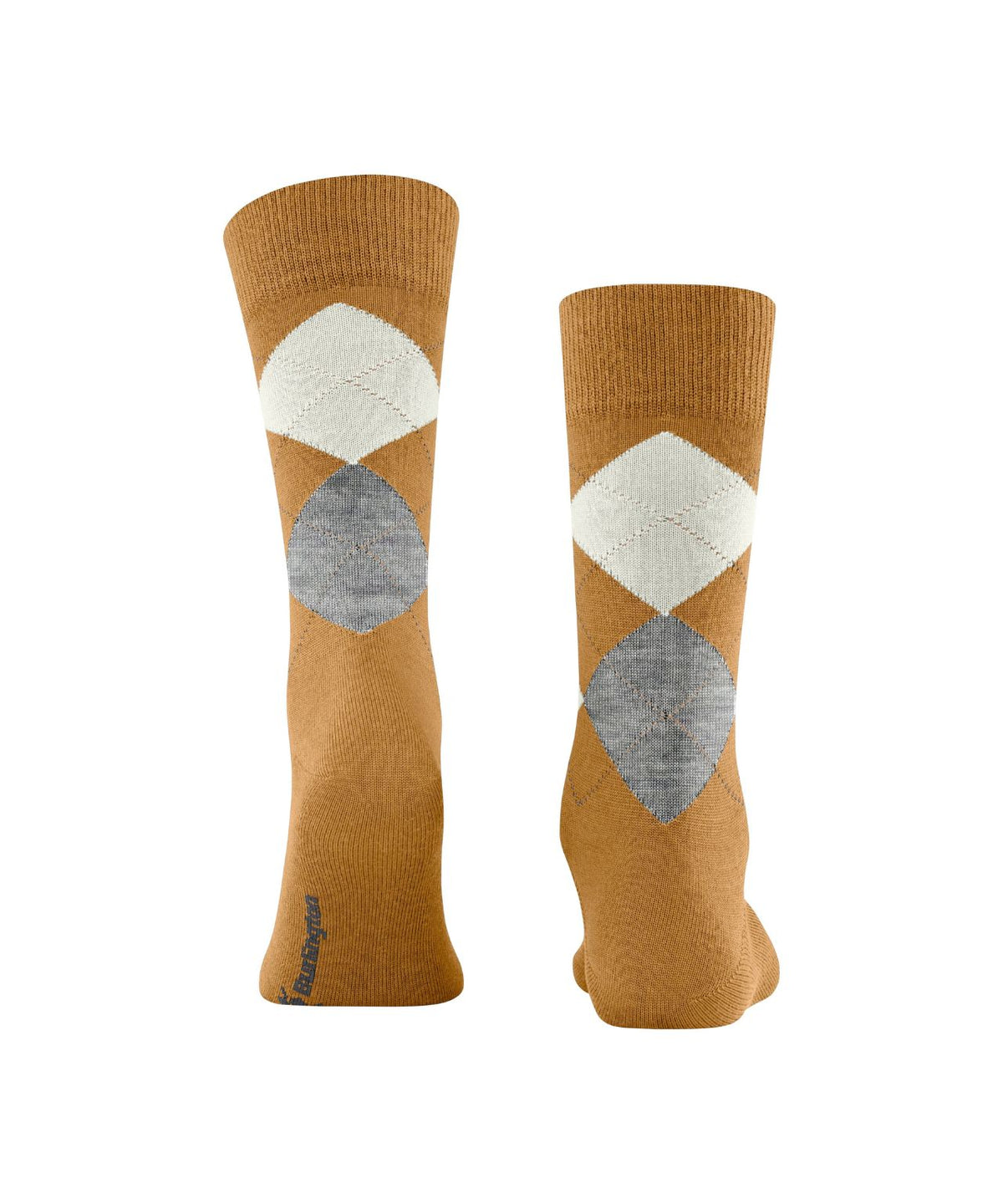 Edinburgh Sok | Amber diamond check