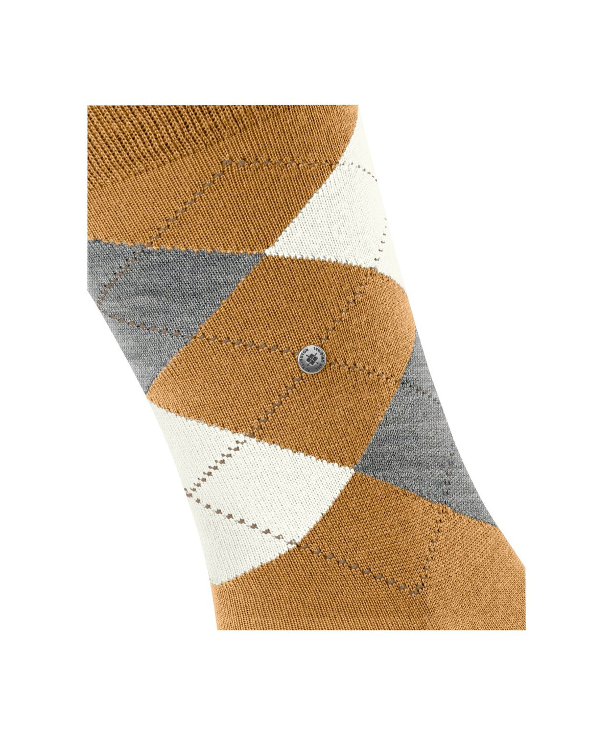 Edinburgh Sok | Amber diamond check