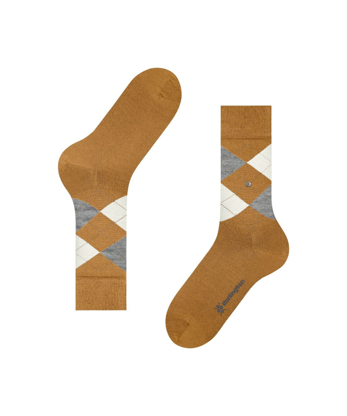 Edinburgh Sok | Amber diamond check
