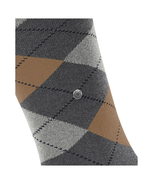 Burlington Edinburgh Heren Kniekousen | Grijs