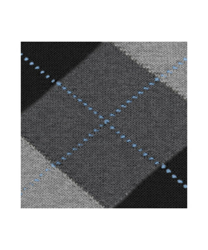 Edinburgh Heren knielang | Grey/Black diamond check