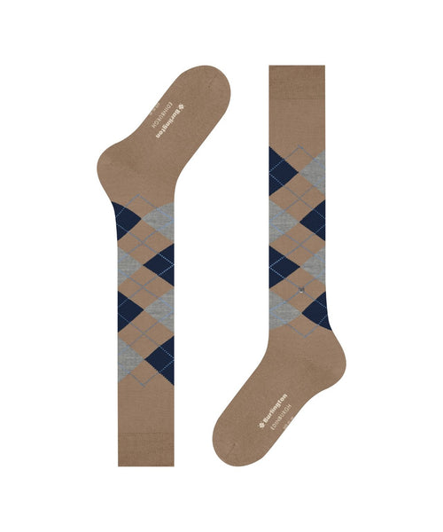 Burlington Edinburgh Heren Kniekousen | Bruin