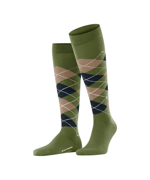 Burlington Edinburgh Heren Kniekousen | Groen