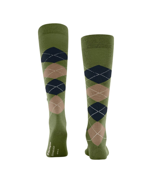 Burlington Edinburgh Heren Kniekousen | Groen