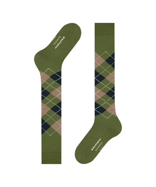 Burlington Edinburgh Heren Kniekousen | Groen