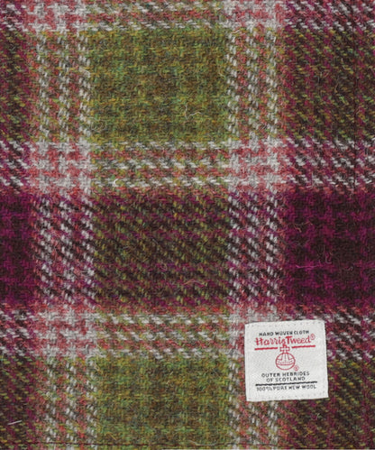 Harris Tweed Scarf | Paars Groen