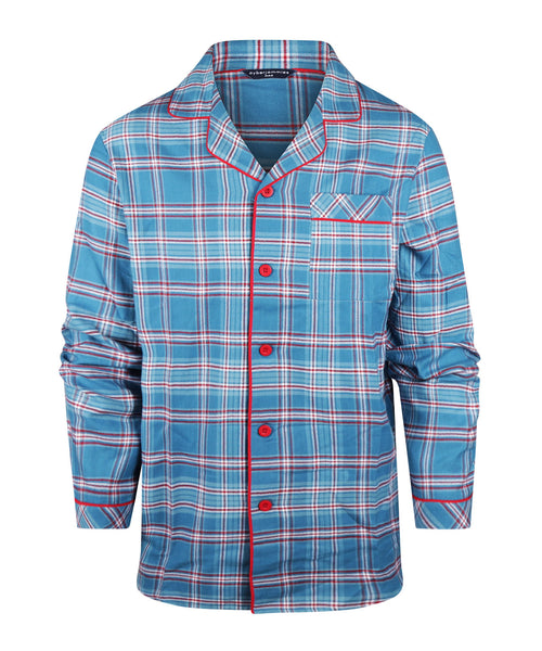 Pyjama Set Flanel | Blauw