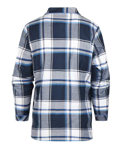 Pyjama Katoen | Navy Wit Ruit
