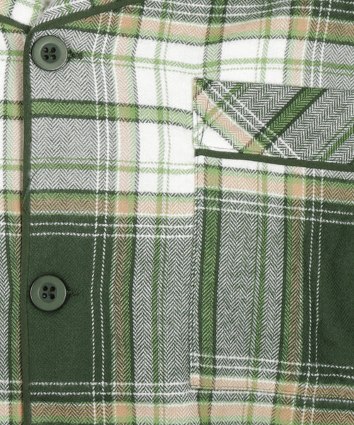 Pyjama Set Flanel | Groen