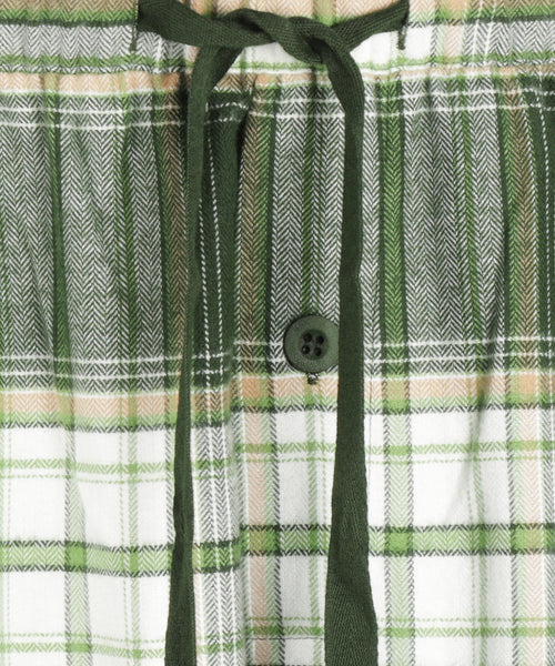 Pyjama Set Flanel | Groen