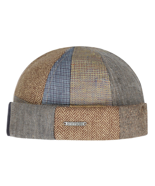 Stetson Docker Patchwork | Blau Beige