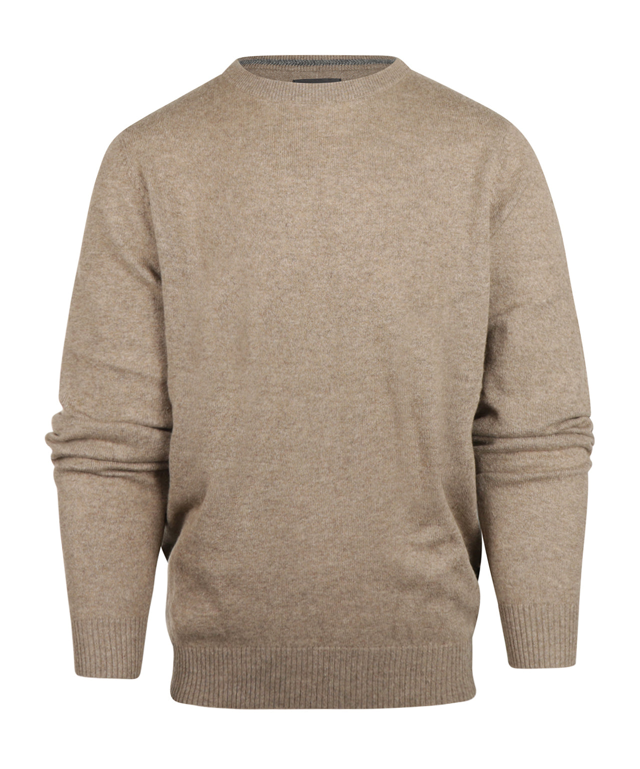 Cashmere Ronde Hals Pullover | Light Taupe