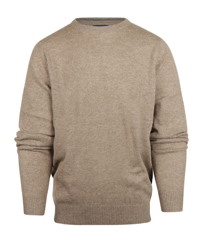 Cashmere Ronde Hals Pullover | Light Taupe