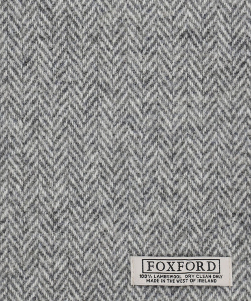 Lambswool Sjaal 30X210CM | Grijs