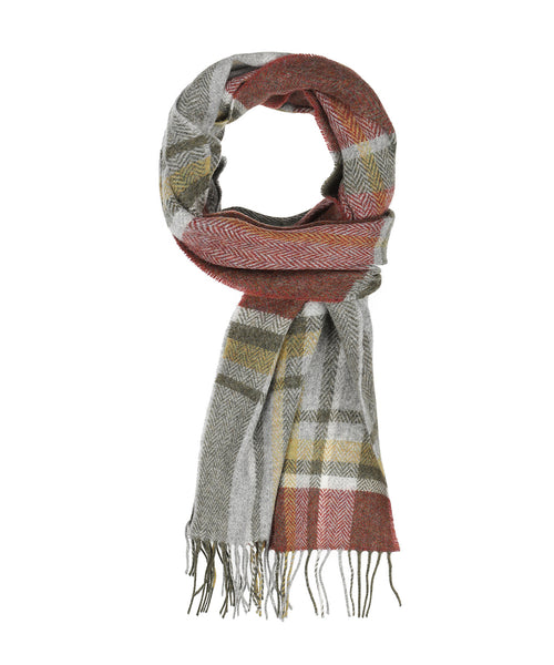 Lambswool Sjaal 30X210CM | Bruin