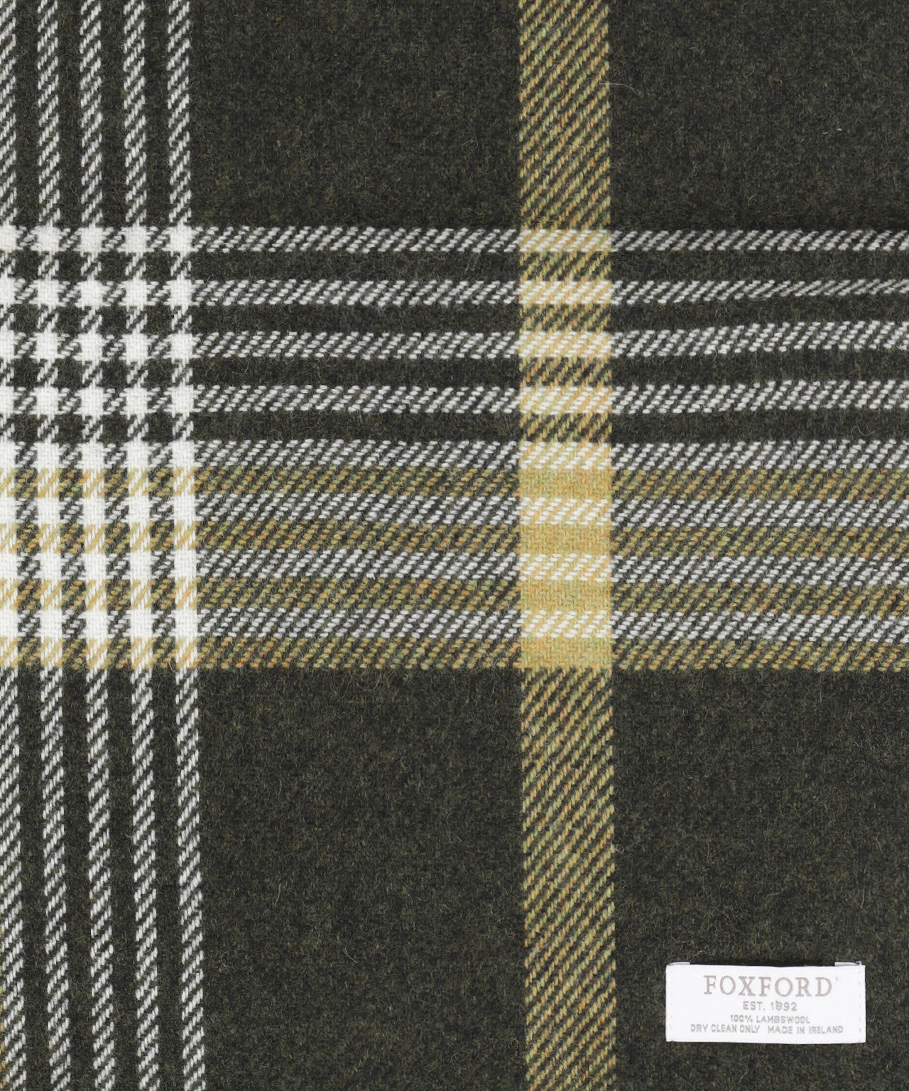 Lambswool Scarf 30X210CM | Green
