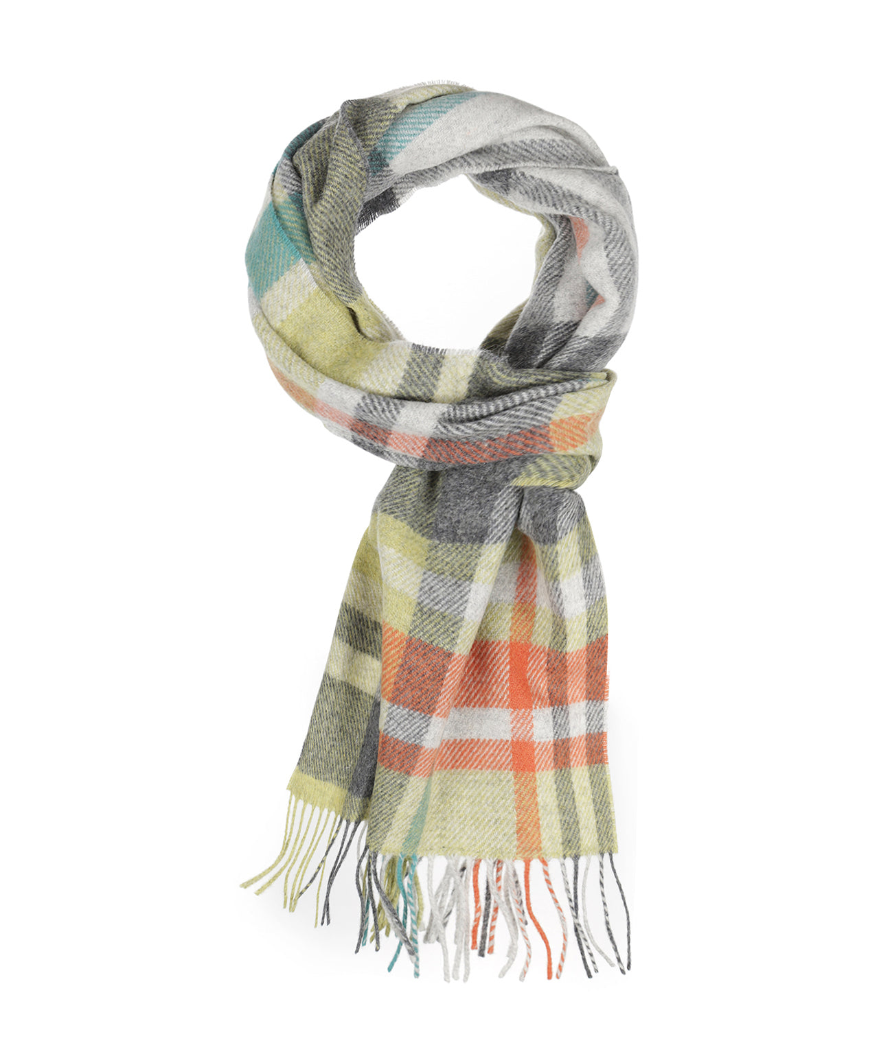 Lambswool Scarf 30X210CM | Green